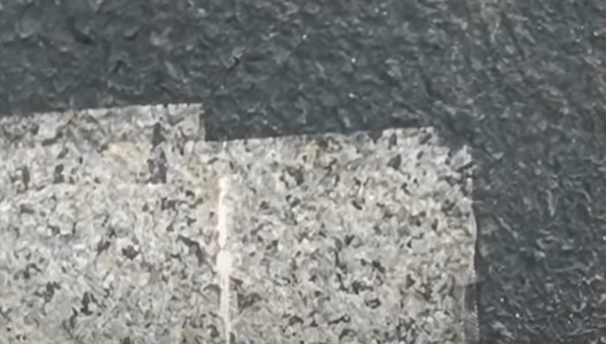 laser cleaning - fire damaged stone