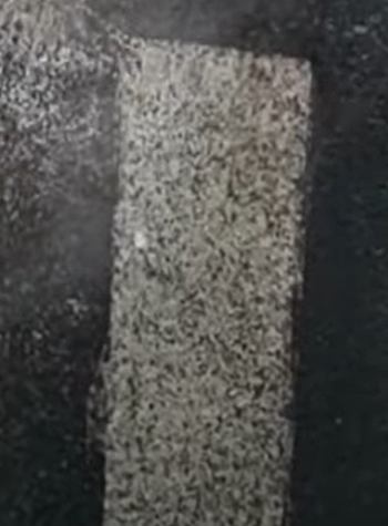 laser cleaning - fire damaged stone
